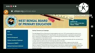 WB tet information bulletin,  west bengal primary tet syllabus 2022 @informerjustified