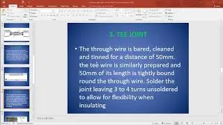 Types of Cable joints in Electrical installation