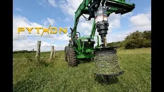 Best Way to Roll Up Fence Wire | Python Wire Winder :30