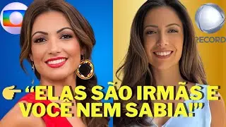 Elas S&atilde;o IRM&Atilde;S e Quase Ningu&eacute;m Sabia! Patr&iacute;cia Poeta na Globo e Paloma Poeta na Record