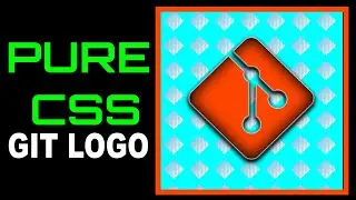 Pure CSS: No Div Git Logo Cut-Out!!! | CSS Animation (speed art)