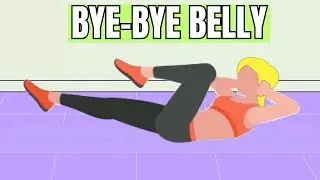 Flat Belly Workout for Beginners &ndash; Easy Moves at Home