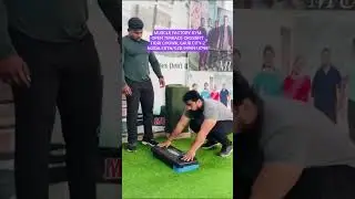 MUSCLE FACTORY GYM - OPEN TERRACE CROSSFIT - TIGRI CHOWK NEAR GAUR CITY-2, NOIDA EXTN/GZB 9990918798