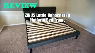 ZINUS Lottie Upholstered Platform Bed Frame - Review 2025