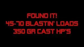 &laquo;Taco's Lost & Found&raquo; &mdash; 45&ndash;70 взрывных зарядов (350 г, литой заряд)