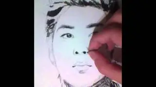 Speed Drawing: Xiumin from EXO-M