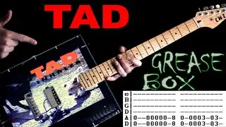 Tad Grease Box Guitar Lesson / Guitar Tabs / Guitar Tutorial / Guitar Chords / Guitar Cover
