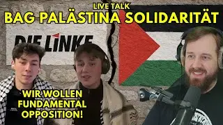 Bundessprecher Thies und Marlon von BAG PaliSoli im Live Talk über Die Linke, AntiDs und Palästina