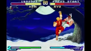 Street Fighter Alpha 2 (SNES) playthrough