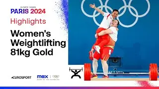 INCREDIBLE SCENES! 🏋️ Women's +81kg Gold | #Paris2024 Highlights