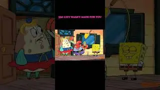 Sin city wasnt made for you spongebob #shorts #funny #memes #spongebob