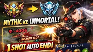Push Rank Lesley Mythic ke Immortal | Build Tersakit 2026
