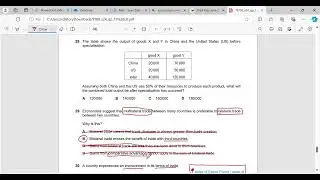 9708 AS Economics 2024 MJ QP13 Solved