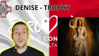 Denise Trophy Malta Eurovision 2026 reaction