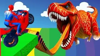 الرجل العنكبوت انقاذ باتمان Spider-Man Rescue batman vs iron man vs venom funny Game GTA 5 superhero
