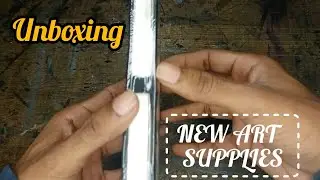 New art supplies ( unboxing and using) #artsupplies #artist #watercolor #watercolourpainting 