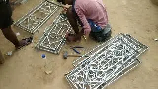 latest window grill design ||wood window grill design