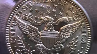 1915-D Barber Quarter -  MS64 PCGS - Coin Showcase