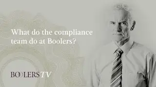 What do the compliance team do at Boolers?