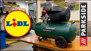 Parkside PKOD 5010 A1 kompresor UNBOXING