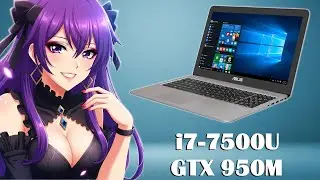 GAMING on an i7-7500U & GTX 950M in 2025?! [ ASUS UX510U ]