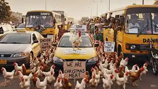 Chicken Protest -Stop the Genocide against Chicken