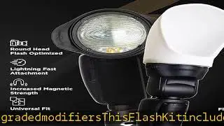 MagMod Professional Flash Kit 2 | Photography Lighting Flash Diffuser Set | Magnetic Light Diffuser