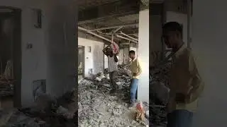Renovation #management #workation #construction #wall #constructionworker #team#brick #youtubeshorts