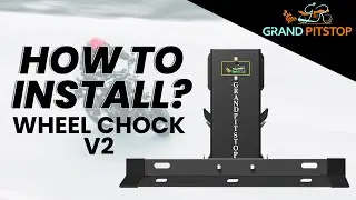@GrandPitstop  Wheel chock Version-2-HOW TO INSTALL #grandpitstop #motorcycle #parkingsolutions