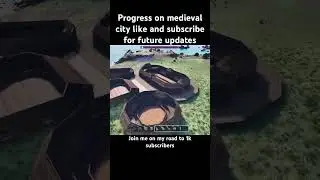 #arksurvivalascended building a #medieval city #building