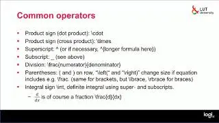 LaTeX and editing formulas