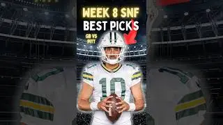 🚨NFL Sunday Night Football Packers Vs Steelers Best Picks!🚨🏈🏈🏈