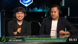 Evil Geniuses vs Team Secret Game 2 - Sanduguan - TI8 Main Event Day 1 #LAKADMATATAG