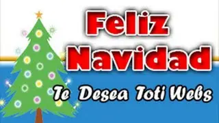 Toti Webs: Feliz Navidad