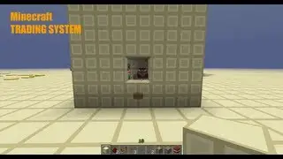 Minecraft Redstone Showcase - Trading System with Villagers