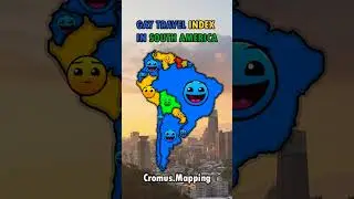 Gay travel index in South America