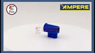 Ampere AME39/2 Insulated Cable Connector | 32A Blue | Secure Electrical Connection