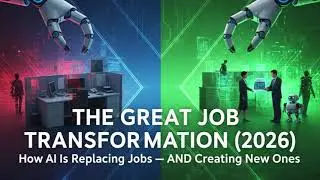 The Great Job Transformation (2026): How AI Is Replacing Jobs &mdash; and Creating New Ones