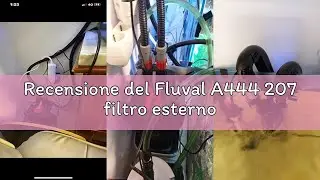 Recensione del Fluval A444 207 filtro esterno