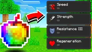 I Crafted GOD Apples in Minecraft... But They're Custom 😱