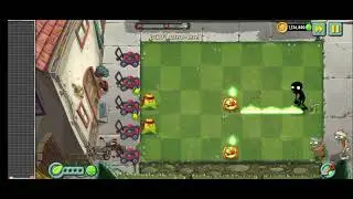 Plants vs. Zombies 2 New Plant Nursery Thymed Event (Jack O' Lantern), Level 1