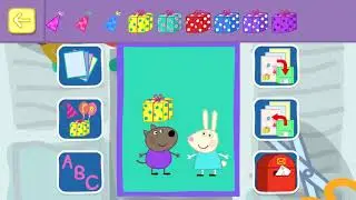 Peppa Pig's Party Time Part 4   Invitation Letter to Friends Peppa Pig Gameplay