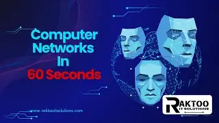 Computer Networks In 60 seconds | Raktoo IT Solutions #computer #networking #raktooitsolutions