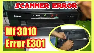Canon MF3010 Error 301,225,202 solving समाधान गलती301 | (Eng sub) #india