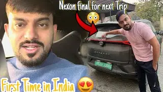 Nexon.ev ko final kia next trip ke lie 😍 First time hoga Aisa 😨