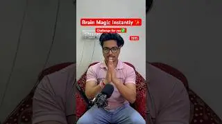 Brain magic instantly ✨ #positivethinking #lawofattraction #manifestation #abundancemindset #energy
