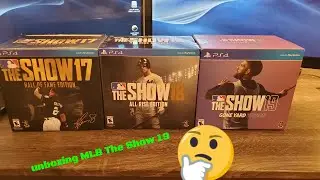 unboxing MLB The Show 19 what come in it???