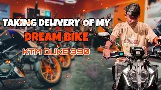Taking Delivery of my Dream Bike| KTM DUKE 390 gen3 2025 |The pocket 🚀| cruise control | #ktm #vlog 