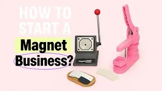 Start a Fridge Magnet Business for Just $20/Day (Earn $2000/Month) | My Story #sidehustle
