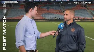 Ben Cahn | Post Match | Newcastle Jets v Brisbane Roar | Isuzu UTE A-League Men R12